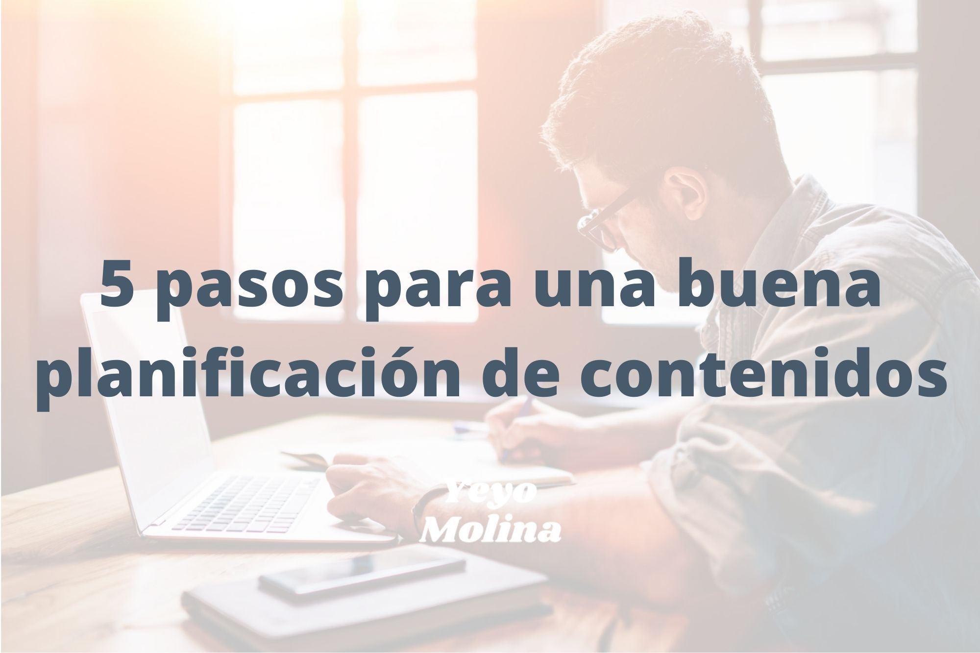 planificaci&oacute;n de los contenidos